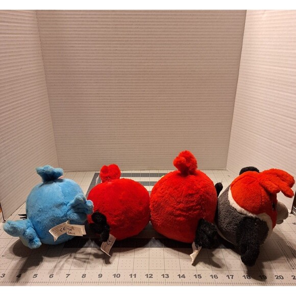 Angry Birds  Jewel Red Pedro Plush Lot Do not Work - Picture 2 of 10
